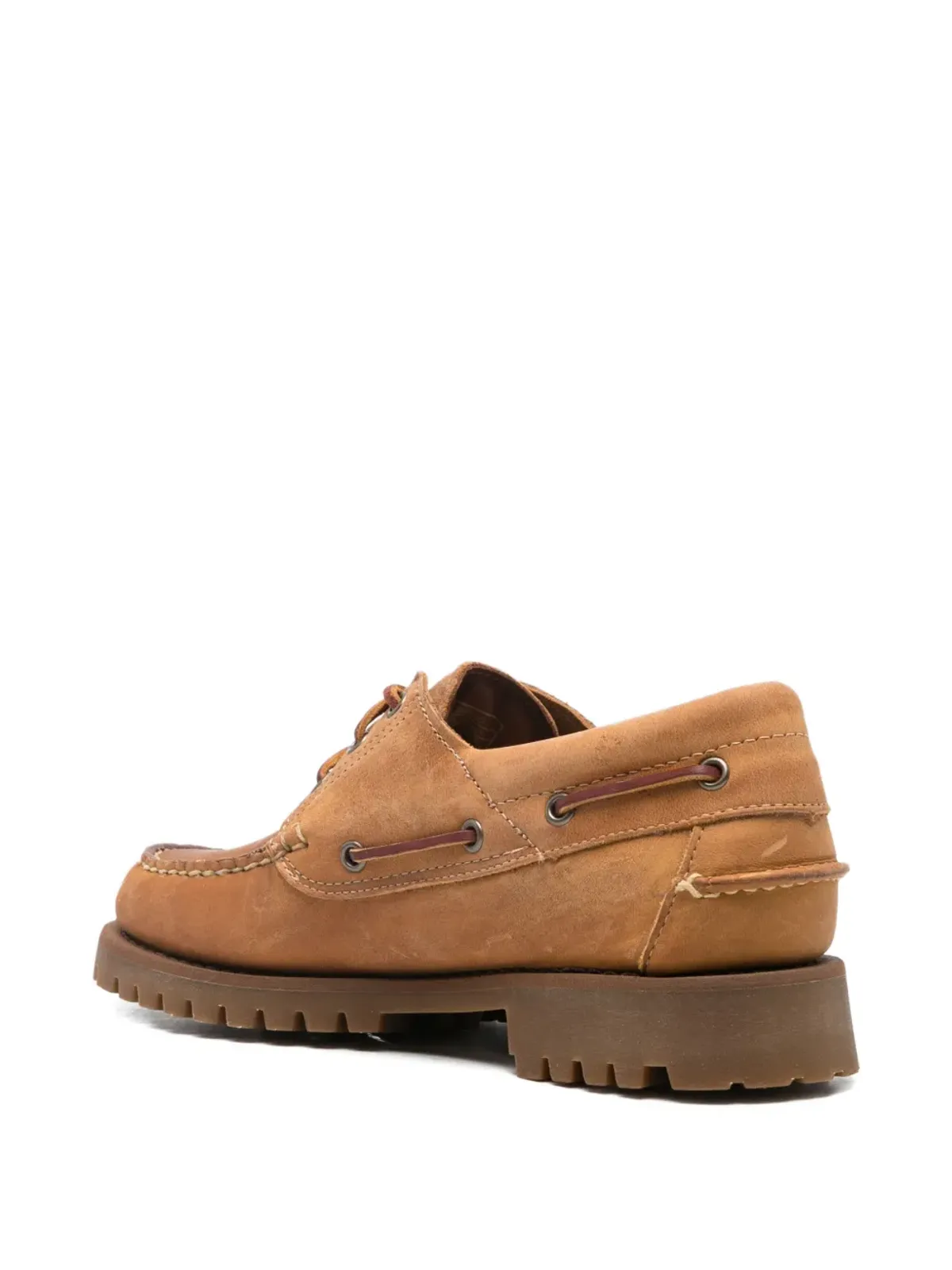 Sebago レザー レースアップ ボートシューズ - 画像3