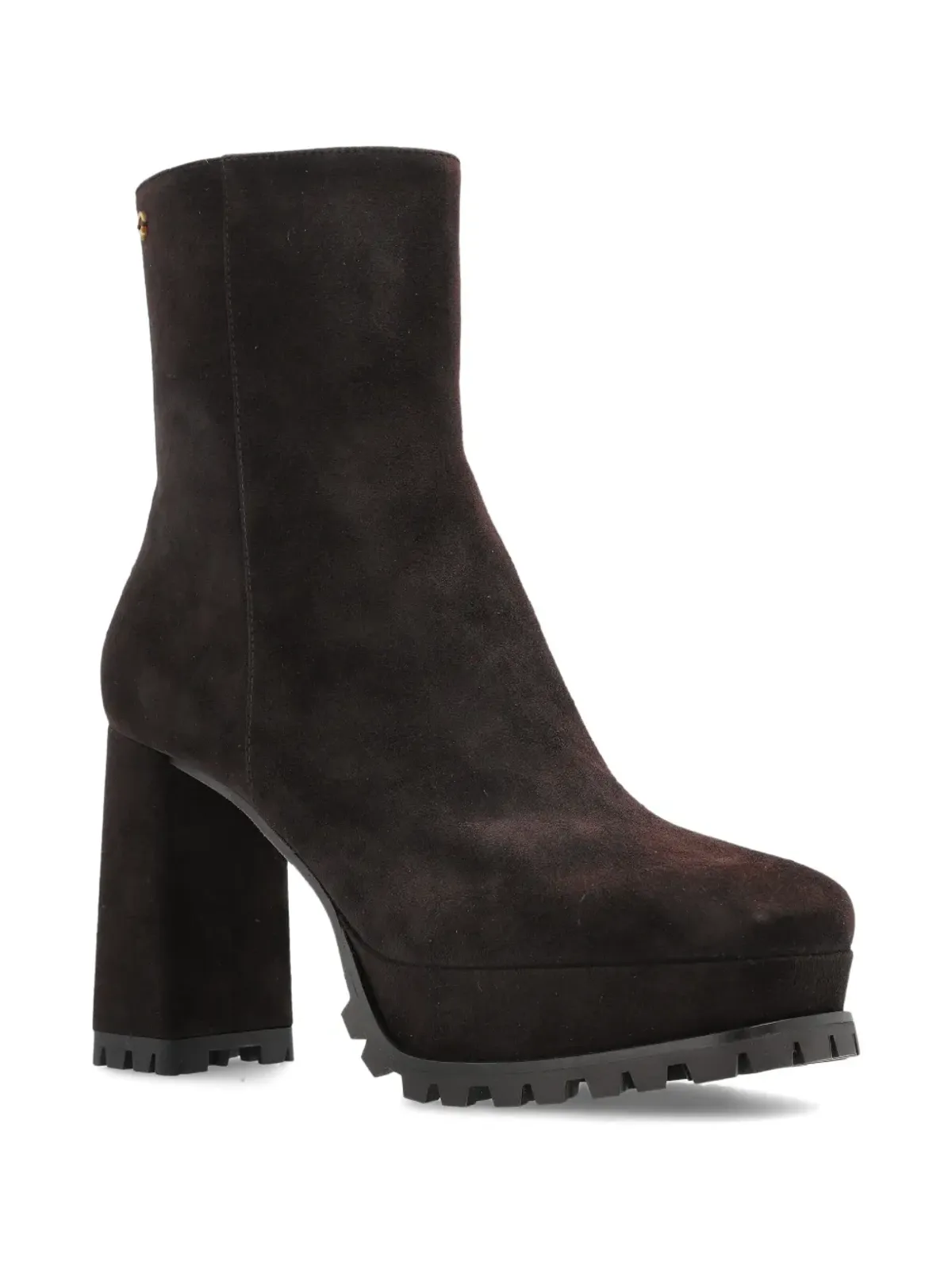 Gianvito Rossi ハーレム プラットフォーム ブロックヒール アンクルブーツ - ブラック - 画像2
