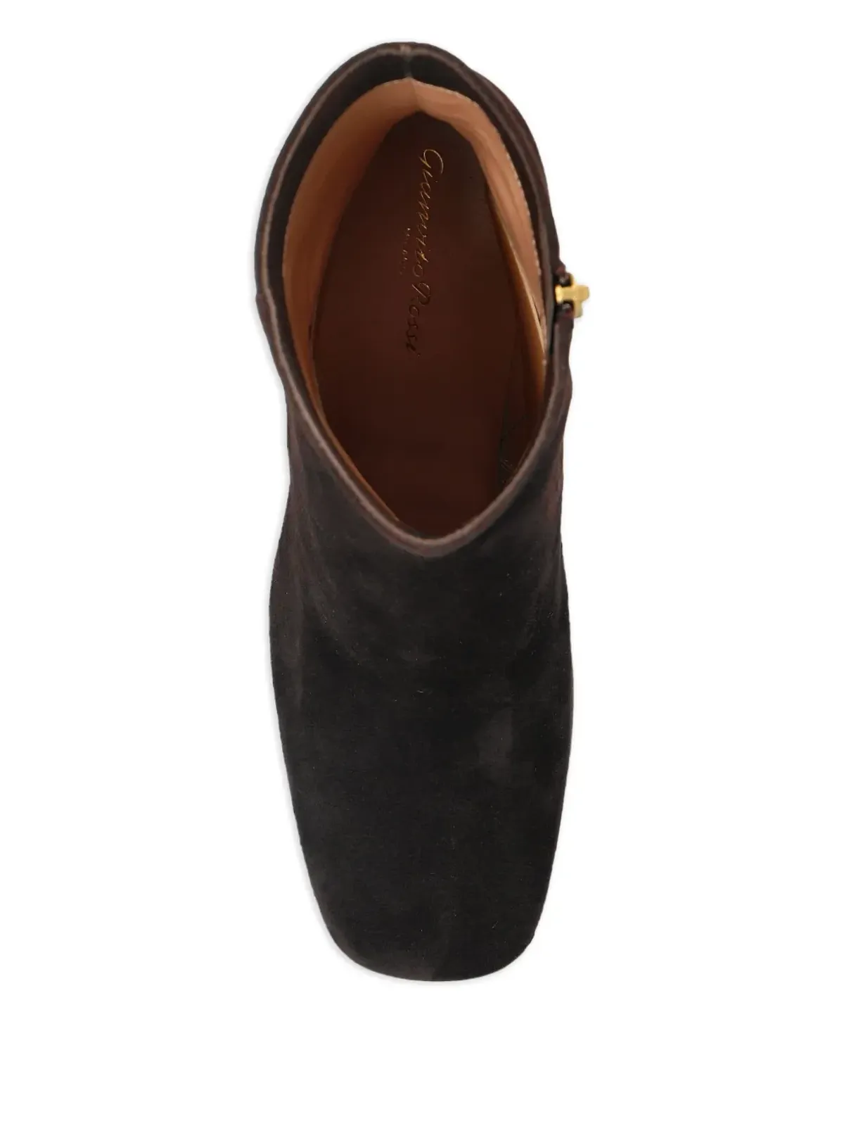 Gianvito Rossi ハーレム プラットフォーム ブロックヒール アンクルブーツ - ブラック - 画像4