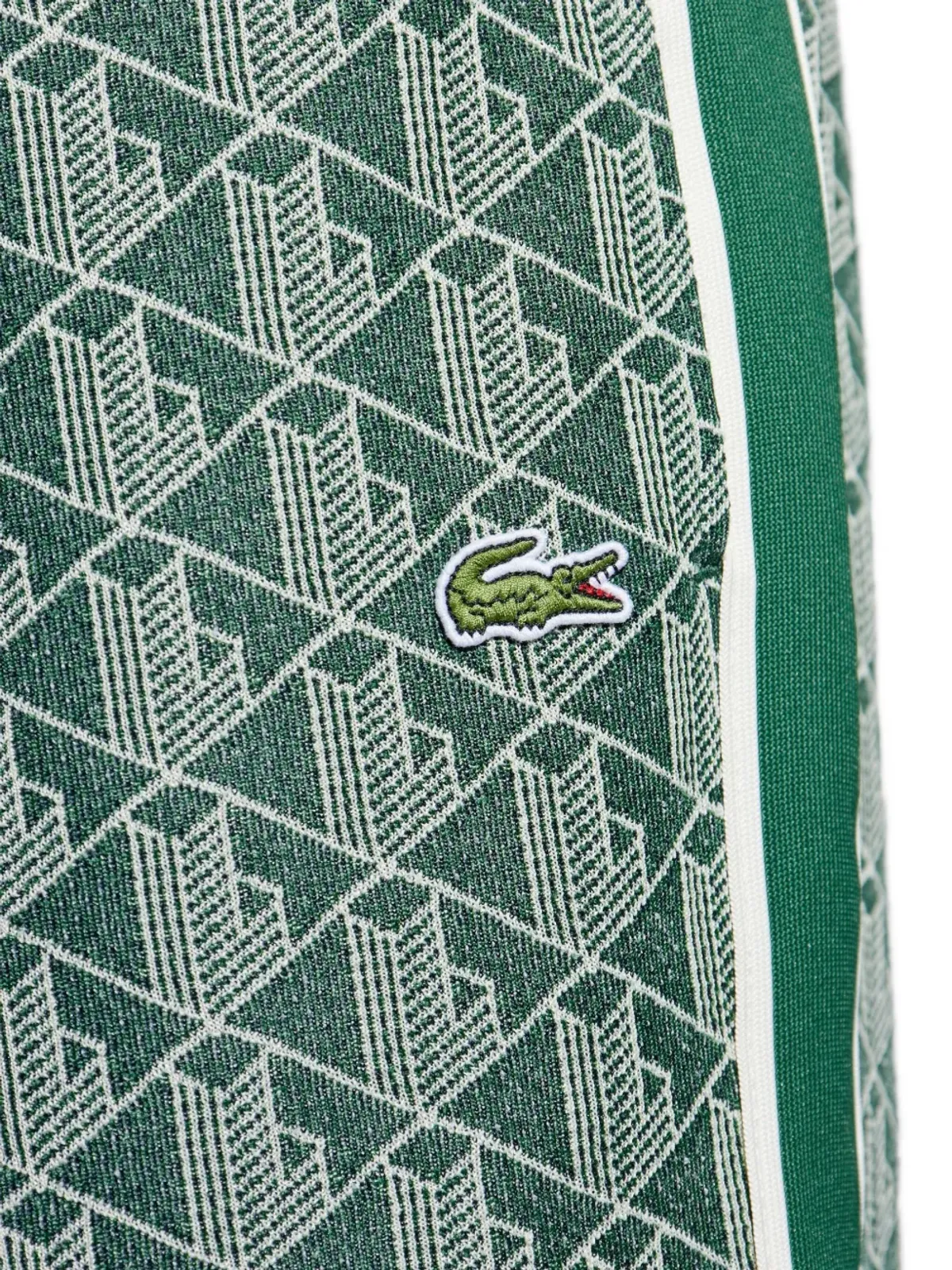Lacoste ジオメトリック柄サイドストライプパンツ - 画像5
