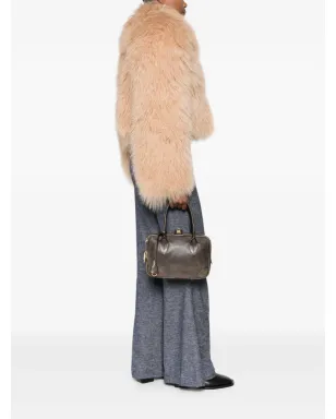 Golden Goose トップハンドルジップファスニング トートバッグ - ブラウン - サムネイル2