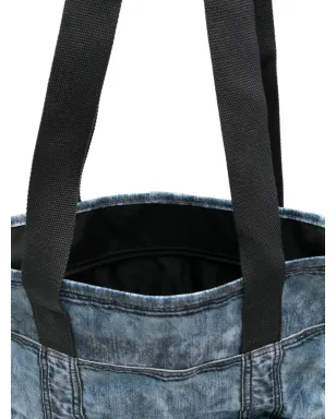 Eastpak x Diesel デニム風トートバッグ - ブルー - サムネイル4