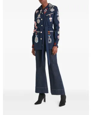 Temperley London ベルト付きシャツジャケット - サムネイル2