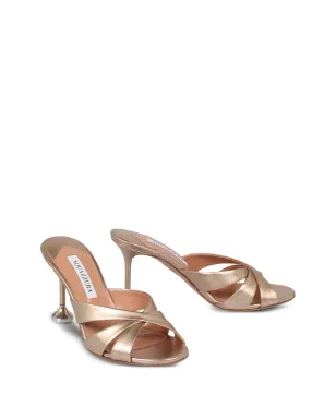 Aquazzura クロスストラップレザーサンダル - サムネイル2