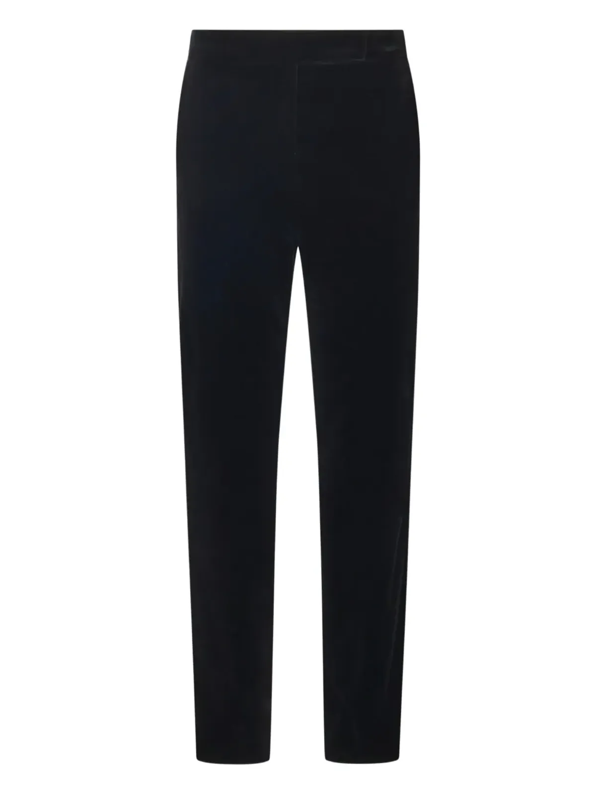 Max Mara ベルベット風テクスチャーのサイドストライプパンツ - 画像1