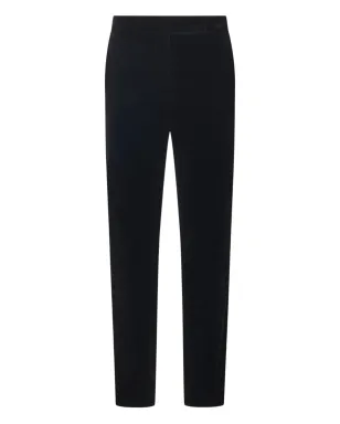 Max Mara ベルベット風テクスチャーのサイドストライプパンツ - サムネイル1