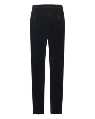 Max Mara ベルベット風テクスチャーのサイドストライプパンツ - サムネイル2