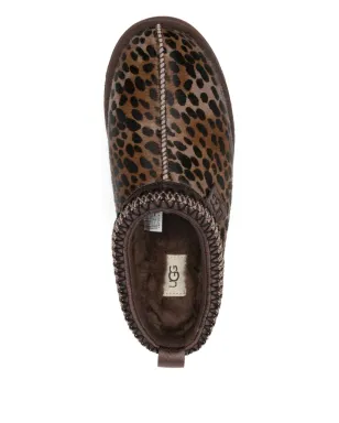 UGG Tazz Caspian レオパード柄プラットフォームミュール - サムネイル4