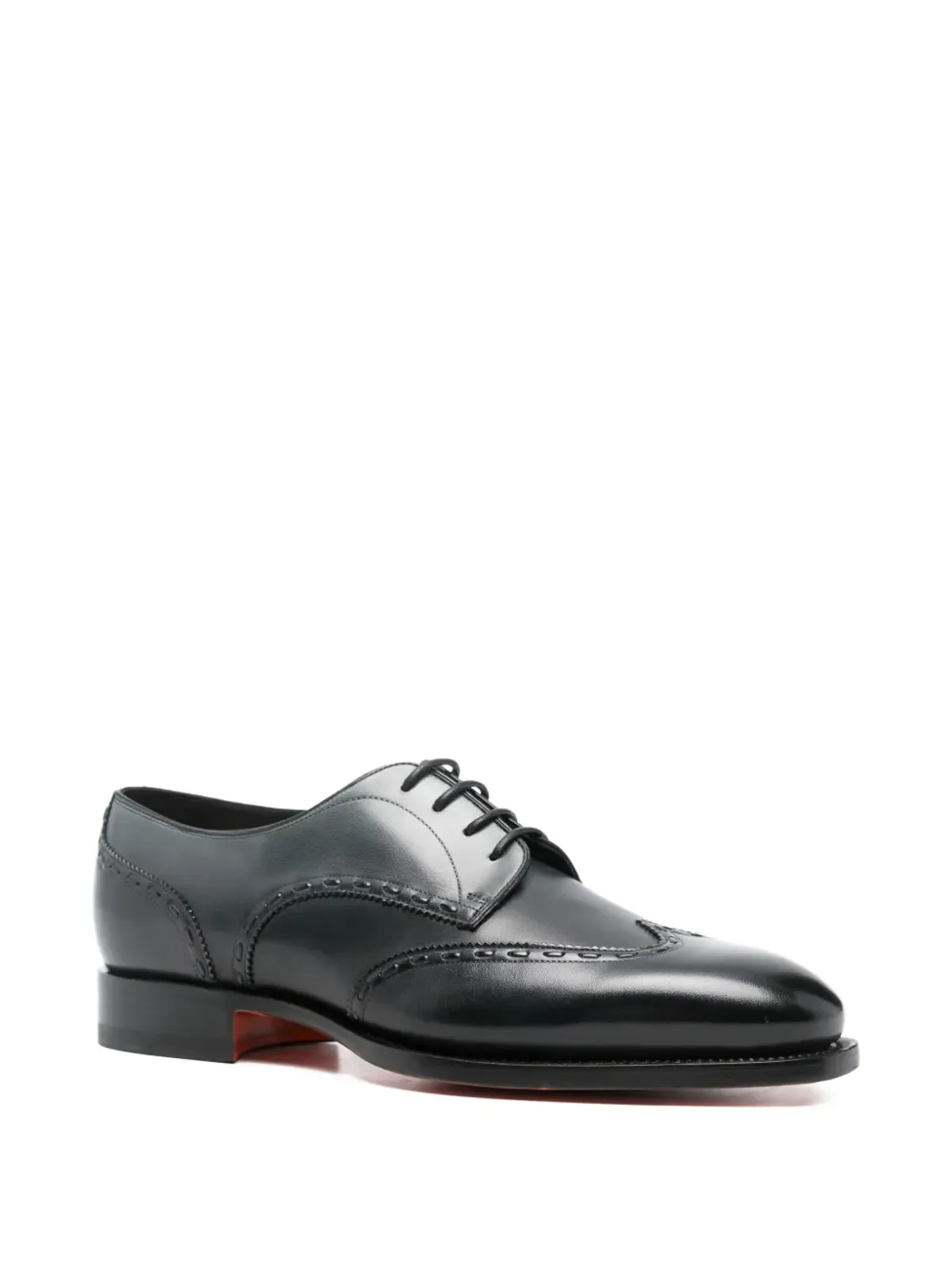 Santoni ウィングチップ・ダービーシューズ - 画像2