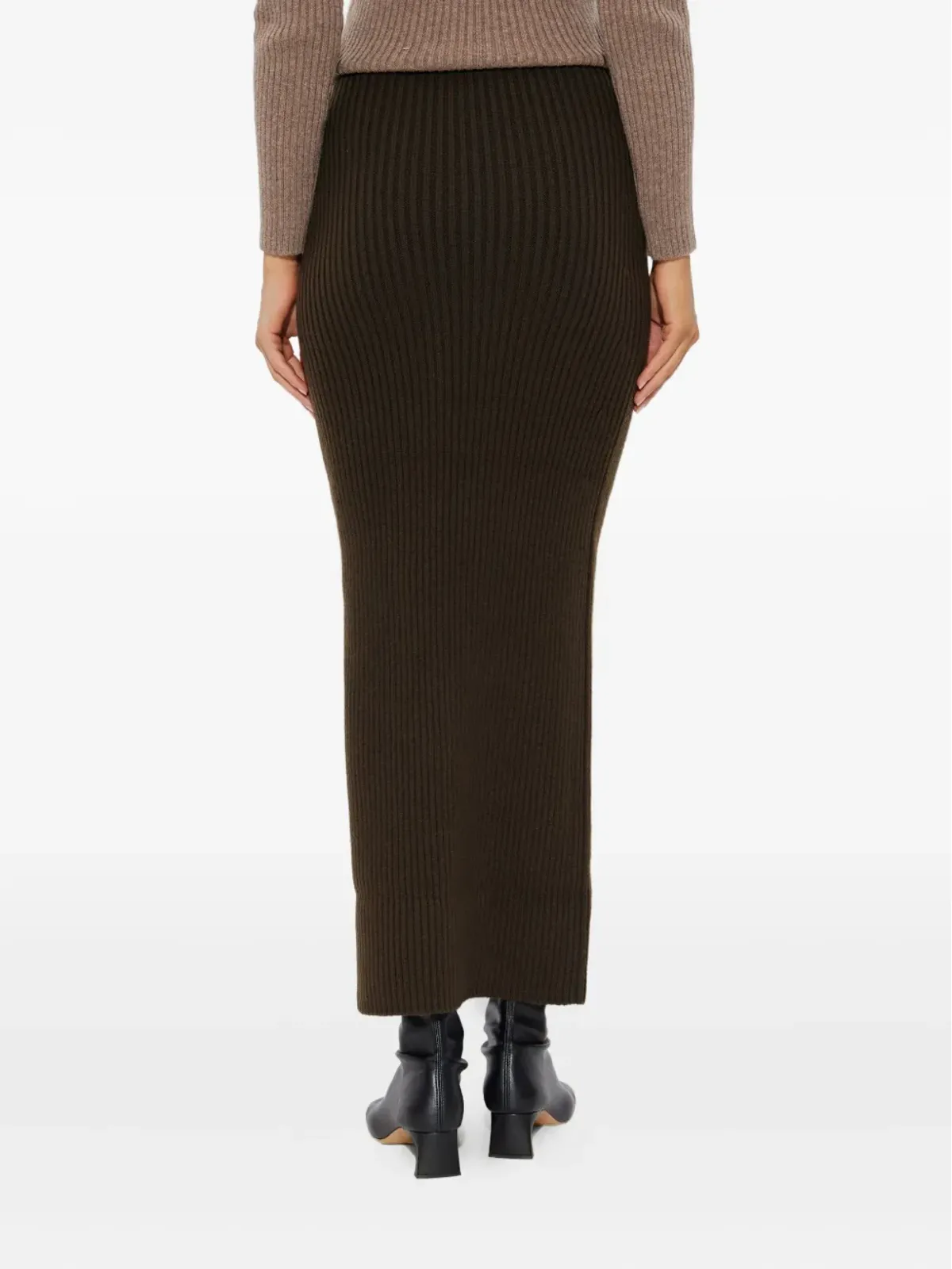 Max Mara ボリス リブ編みミディスカート - 画像4