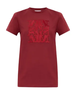 Max Mara Bravo 刺繍入りTシャツ - サムネイル1