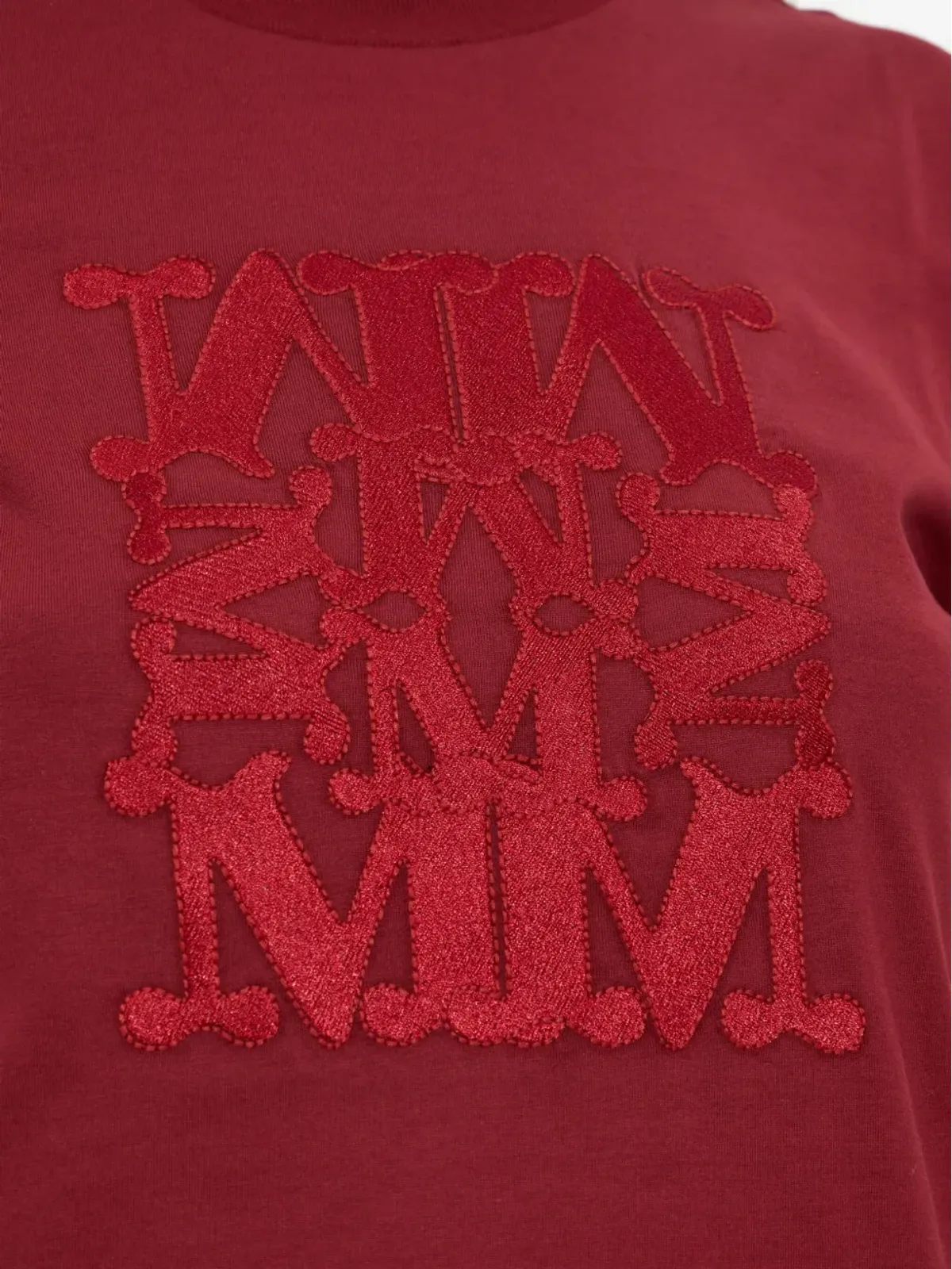 Max Mara Bravo 刺繍入りTシャツ - 画像5