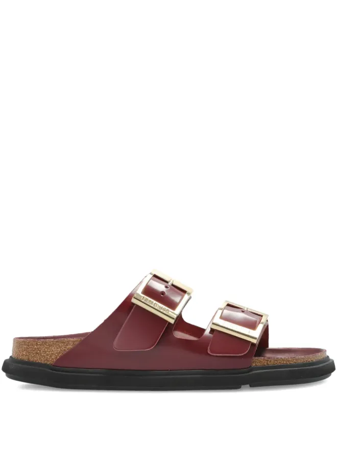 Birkenstock Birkenstock アリゾナ ダブルバックル フラットサンダル - ZINFANDEL HIGH SHINEの商品画像