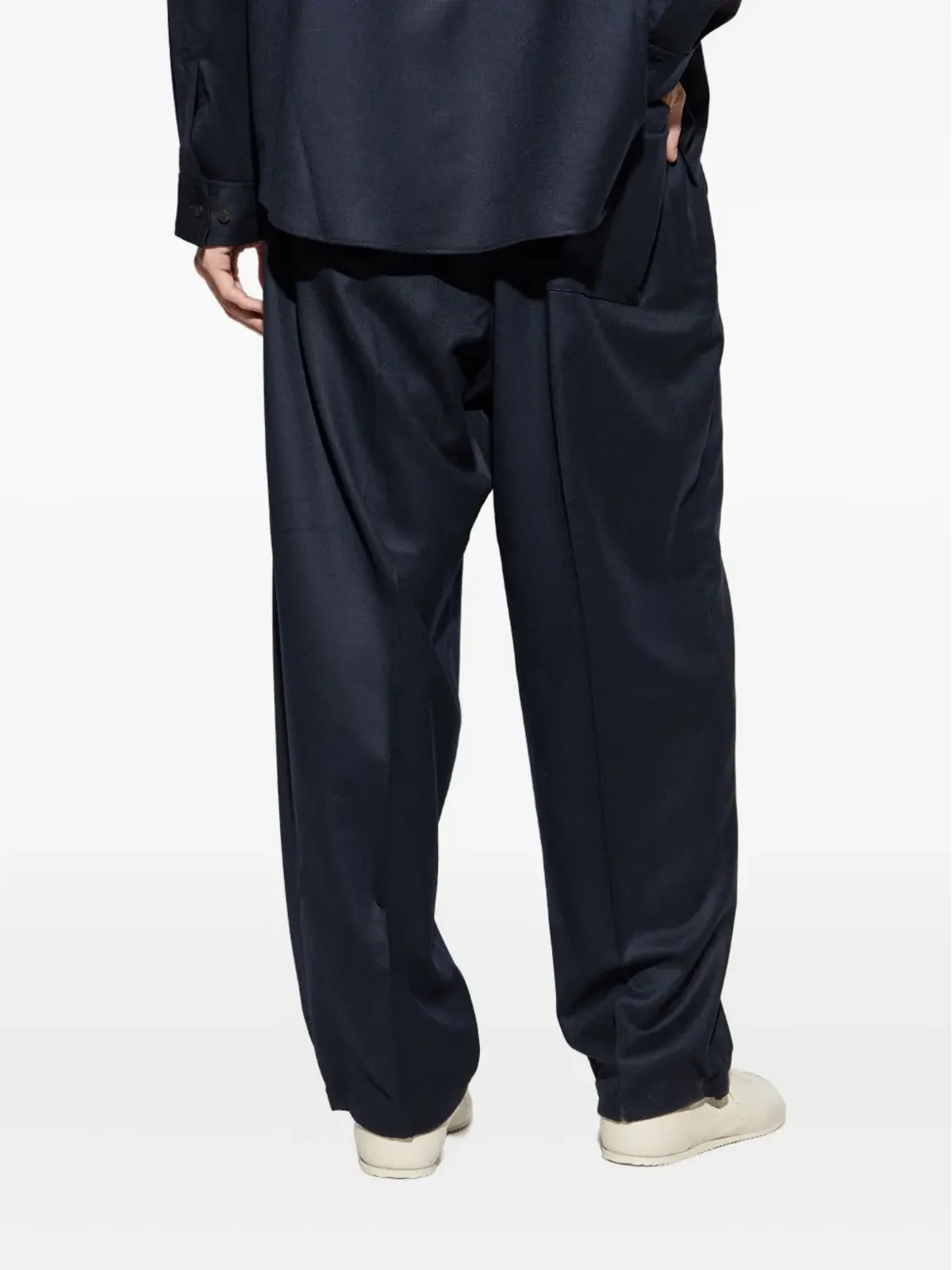 Jacquemus プリーツ入りエラスティックウエストパンツ - 画像4