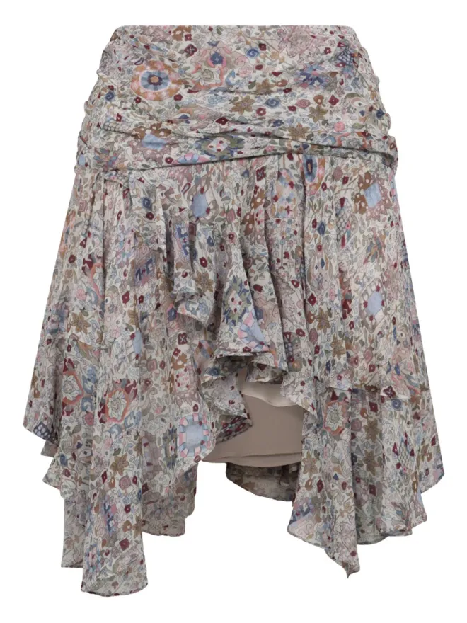 MARANT ÉTOILE MARANT ÉTOILE ラッフルド アシンメトリック スカートの商品画像