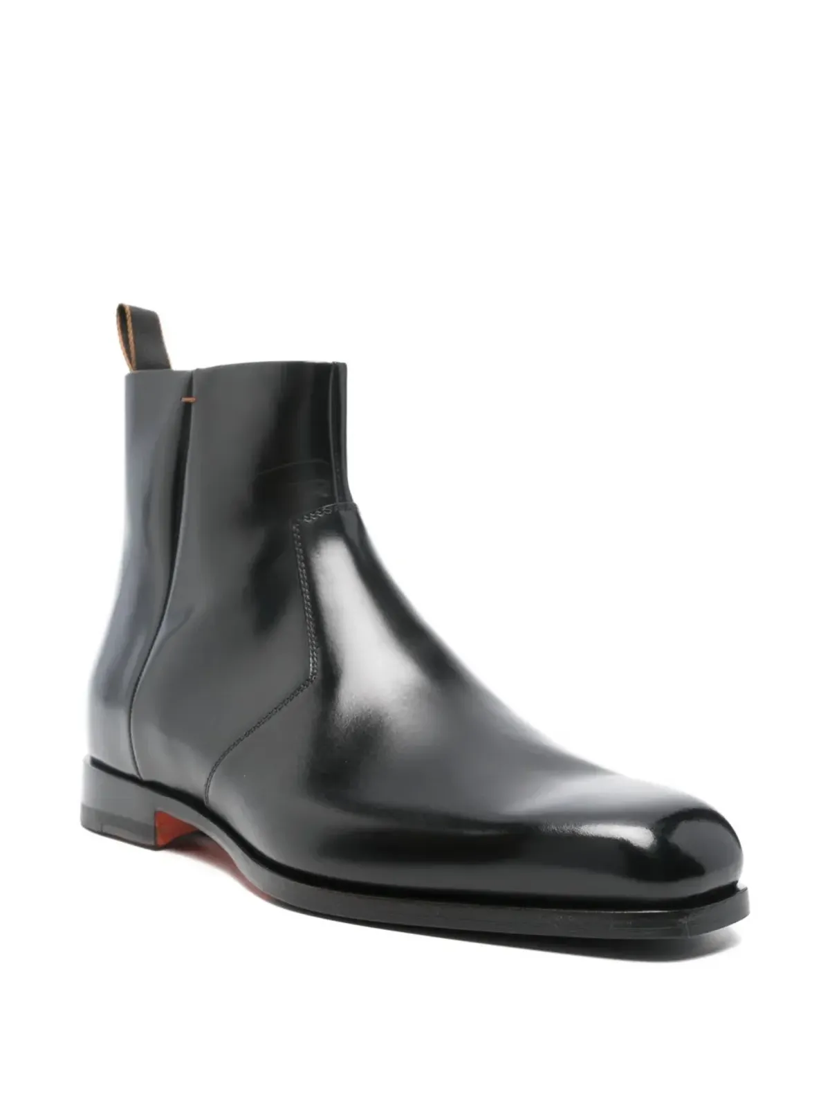 Santoni レザー ブーツ - 画像2
