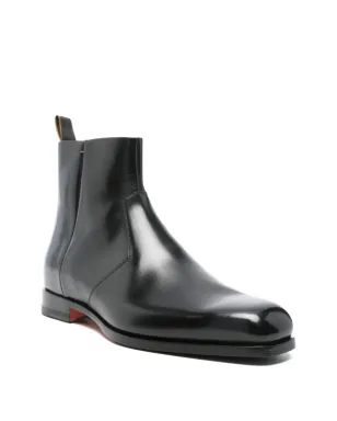 Santoni レザー ブーツ - サムネイル2