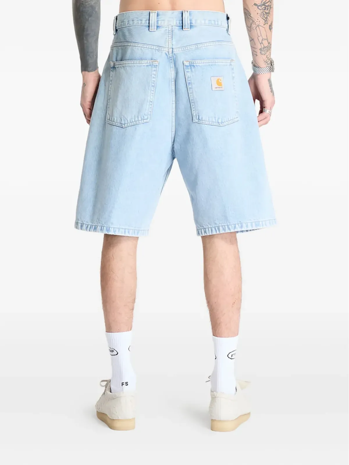 Carhartt WIP ハイウェストデニムショーツ - 画像3