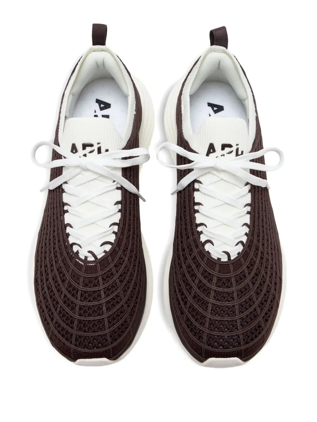APL: ATHLETIC PROPULSION LABS TechLoom Zipline スニーカー（ブラウン） - 画像2