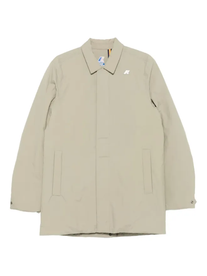 K-Way K-Way collared padded coat - Neutralsの商品画像