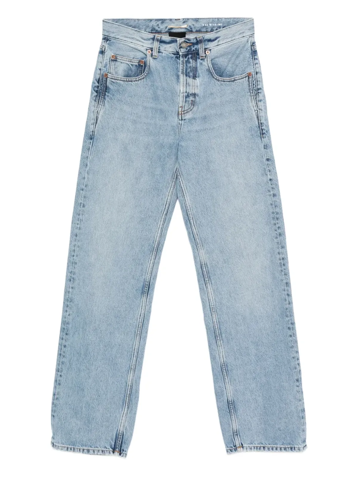 Saint Laurent Pre-Owned コットンジーンズ - ブルー - 画像1