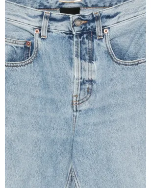 Saint Laurent Pre-Owned コットンジーンズ - ブルー - サムネイル3