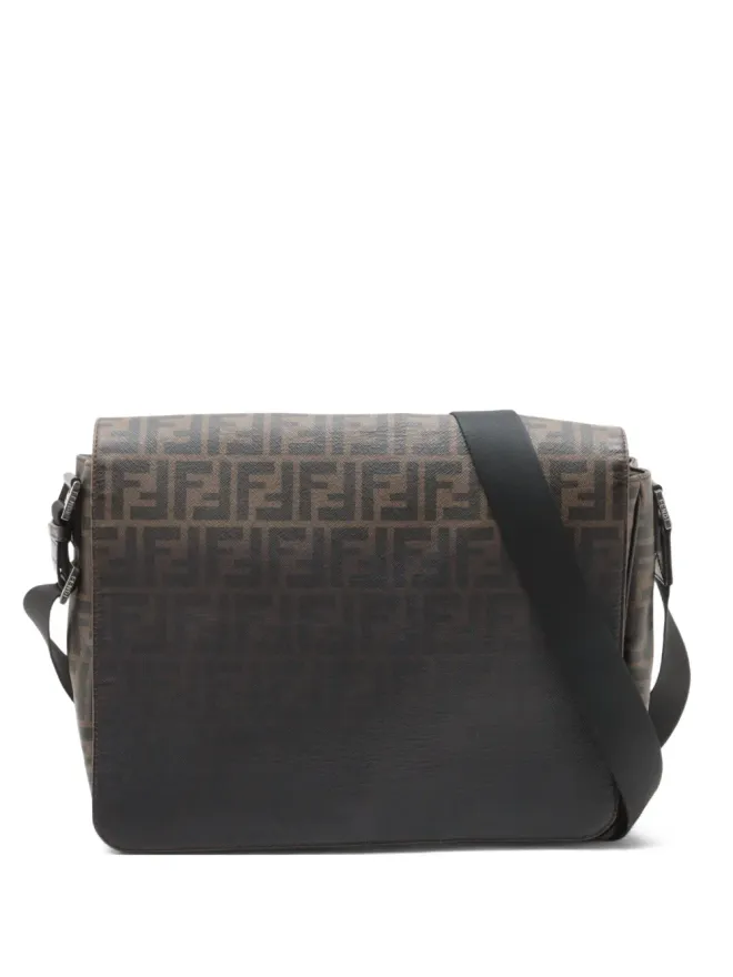 Fendi Pre-Owned Fendi Pre-Owned ズッカ柄メッセンジャーバッグの商品画像
