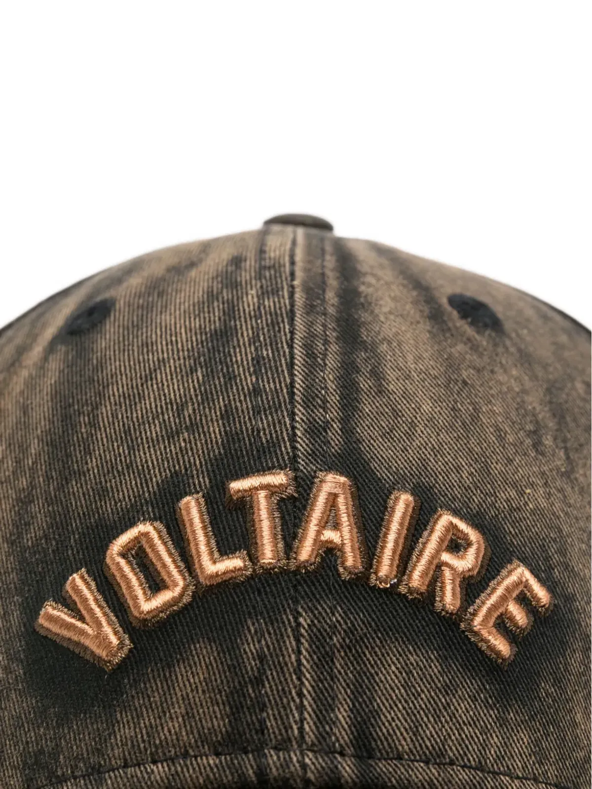 Zadig&Voltaire ロゴ刺繍ベースボールキャップ - 画像3