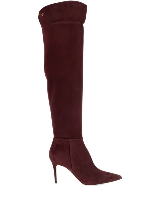 Gianvito Rossi Gianvito Rossi ジュールス スエード ポインテッドトゥ ブーツの商品画像