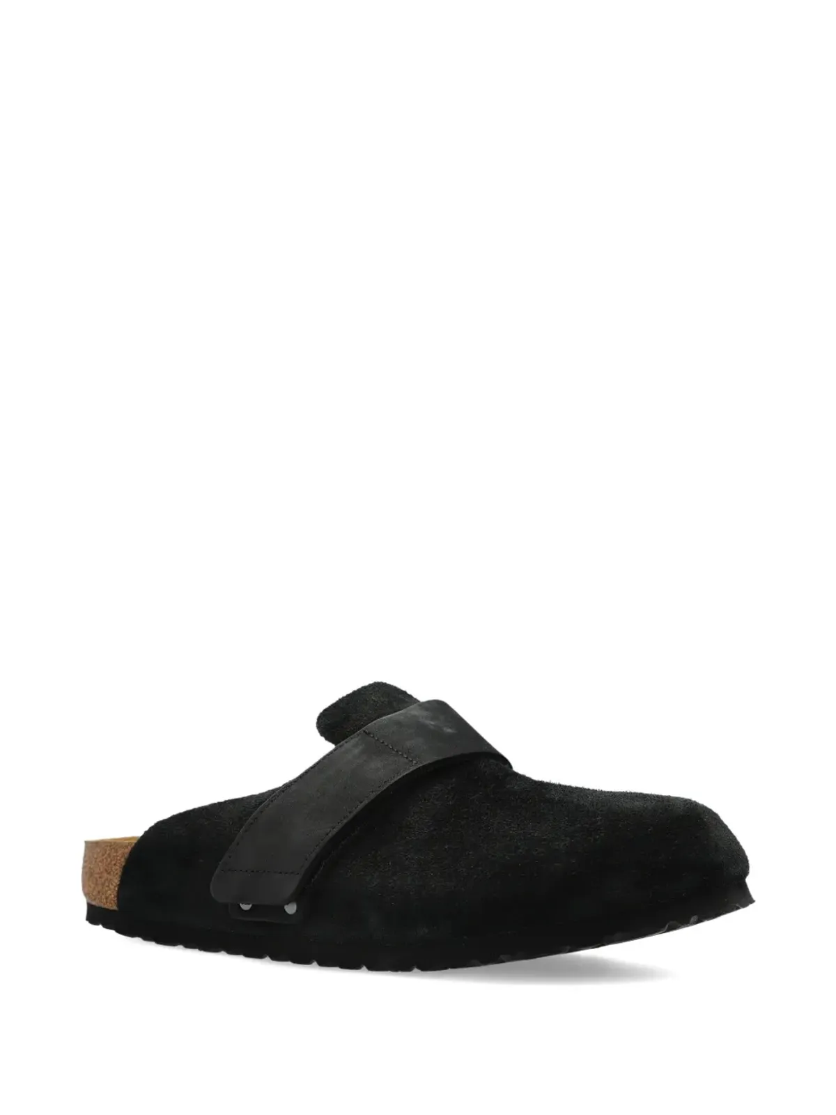 Birkenstock Lomaスエードミュール ブラック - 画像2