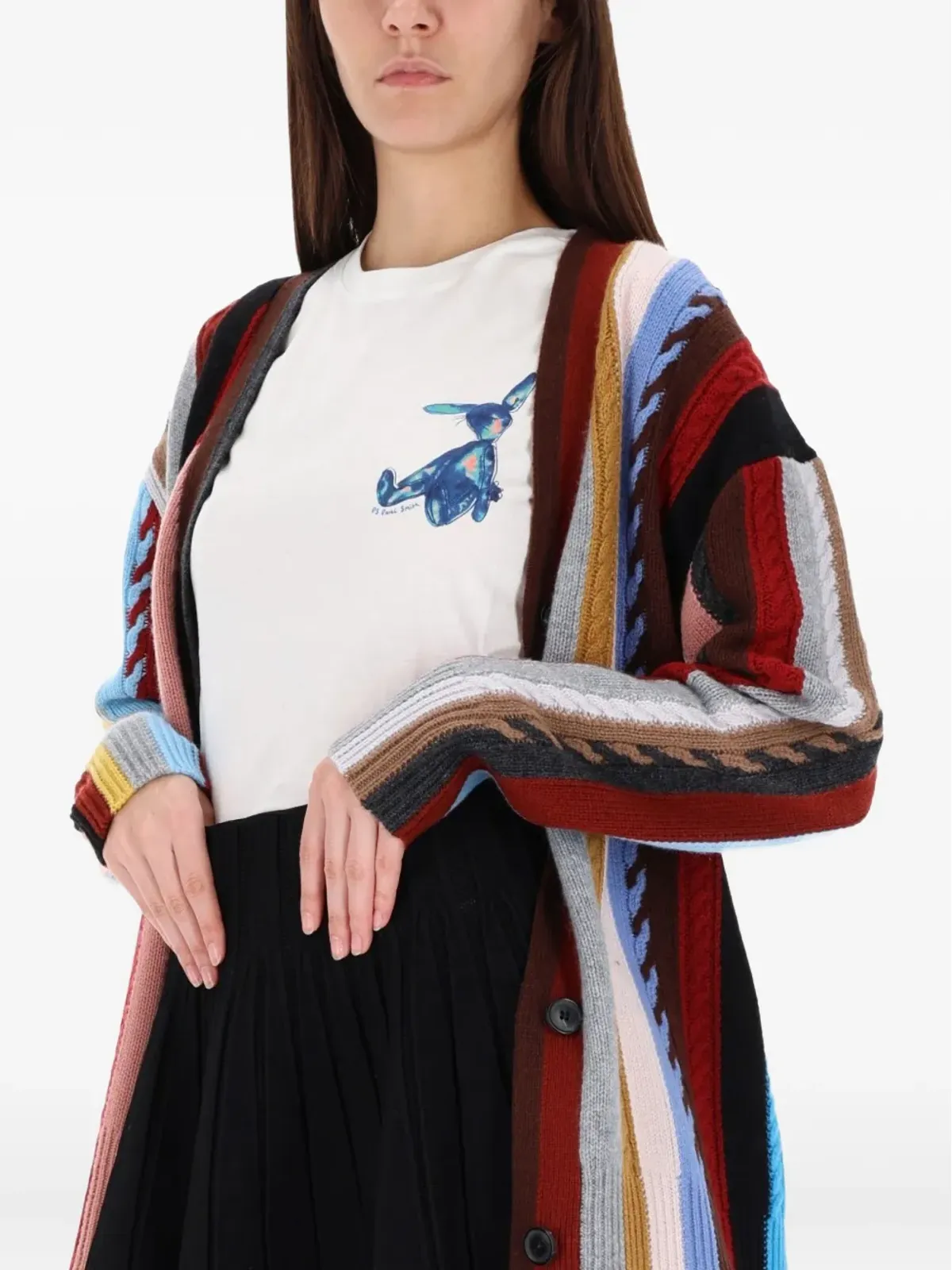 Paul Smith ラビットグラフィック Tシャツ - 画像3
