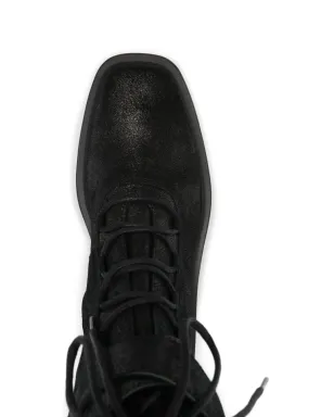 Jimmy Choo ブラック レザー ブーツ - サムネイル4