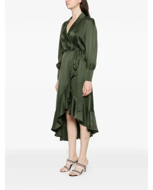 ZIMMERMANN ラッフル付きラップスタイル アシンメトリックドレス - サムネイル3