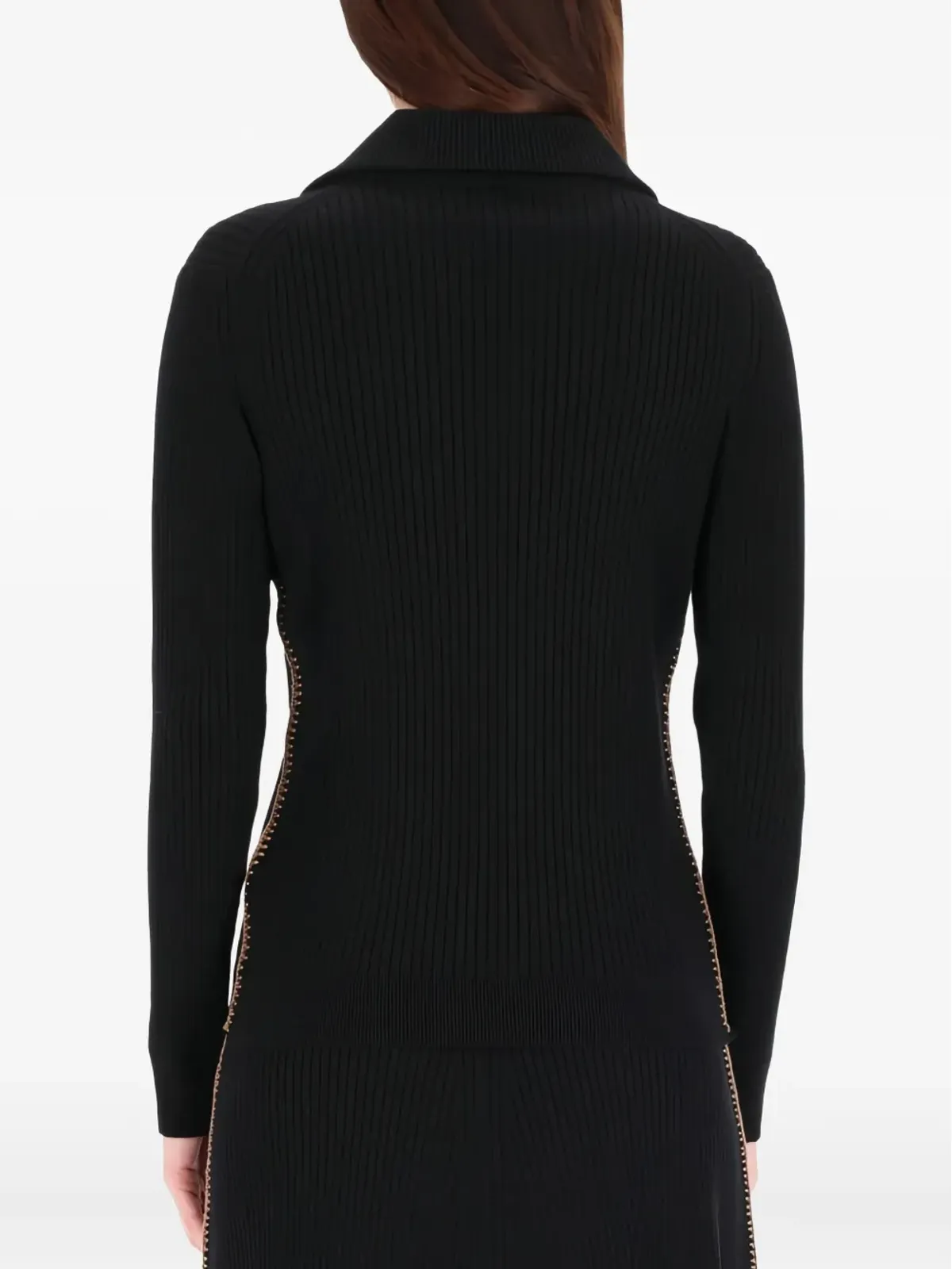Paul Smith 襟付きリブ編みニット - 画像3