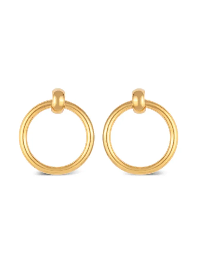 Susan Caplan Vintage Susan Caplan Vintage 1990年代 円形イヤリング - ゴールドの商品画像