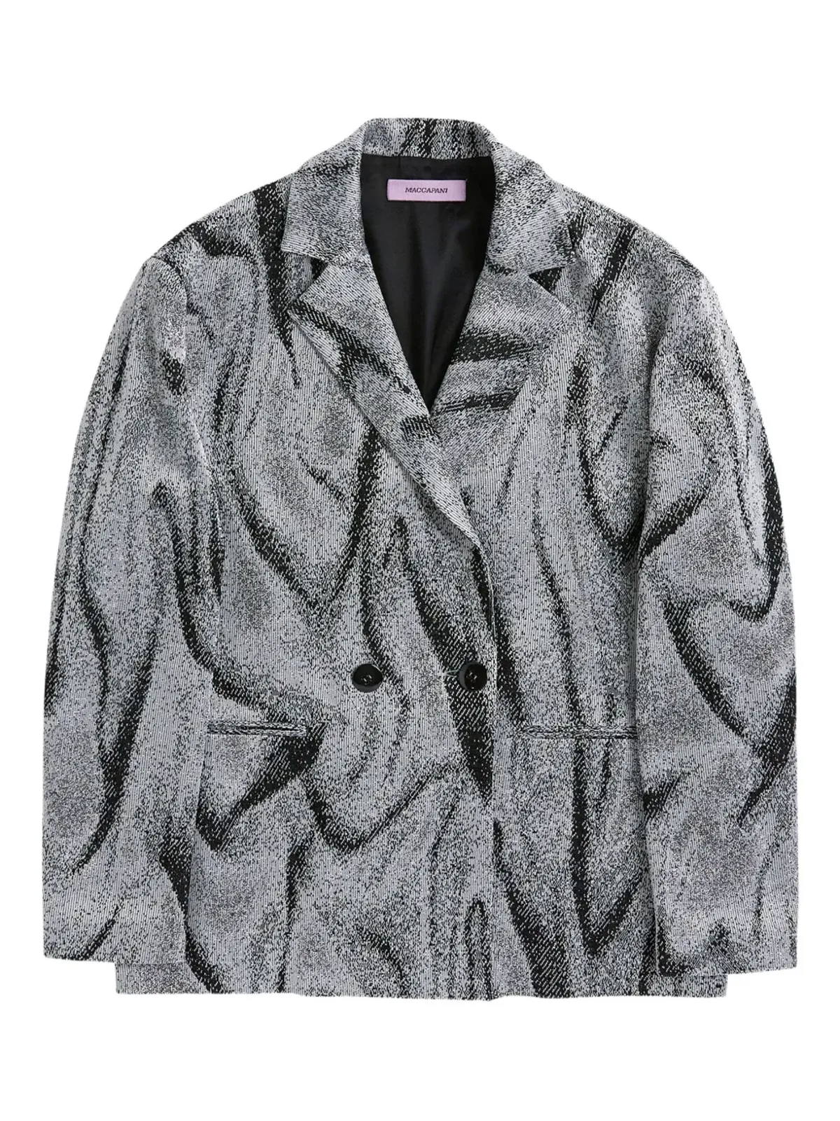 Maccapani Tats swirl ブレザー - グレー - 画像1