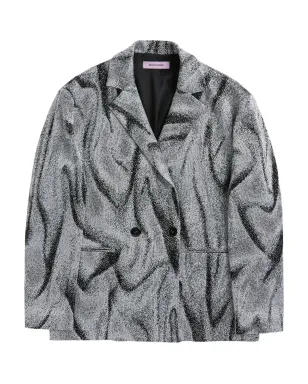 Maccapani Tats swirl ブレザー - グレー - サムネイル1