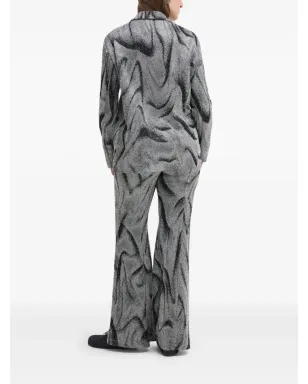 Maccapani Tats swirl ブレザー - グレー - サムネイル3