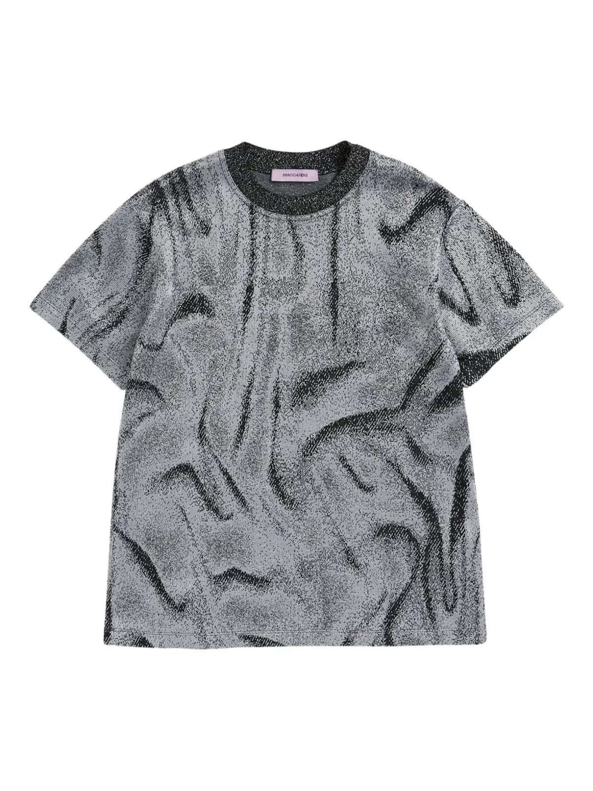 Maccapani ジャカードトップ ブラック - 画像1