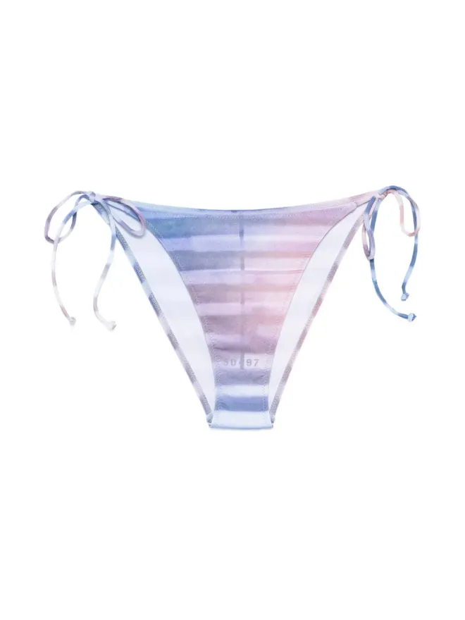 Jean Paul Gaultier Jean Paul Gaultier タイサイドストライプ柄ビキニボトムの商品画像