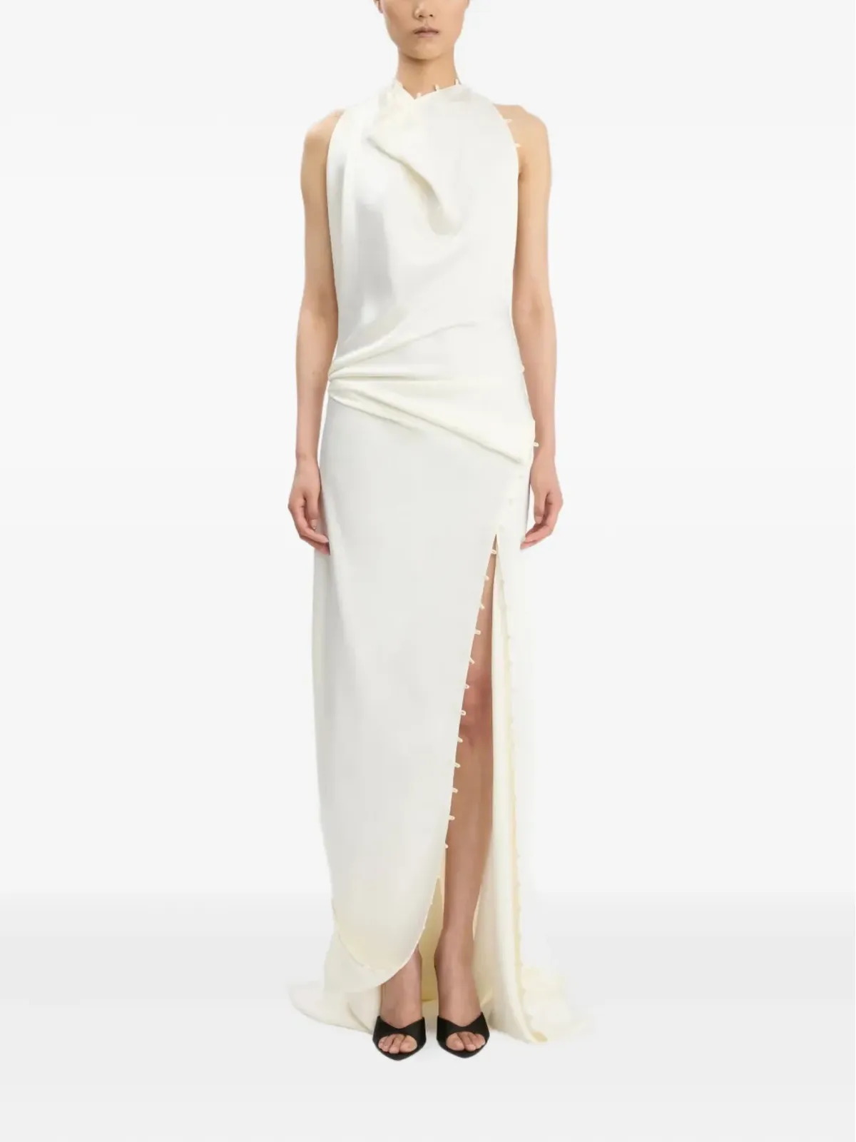 Victoria Beckham カウルネック マキシドレス - 画像2