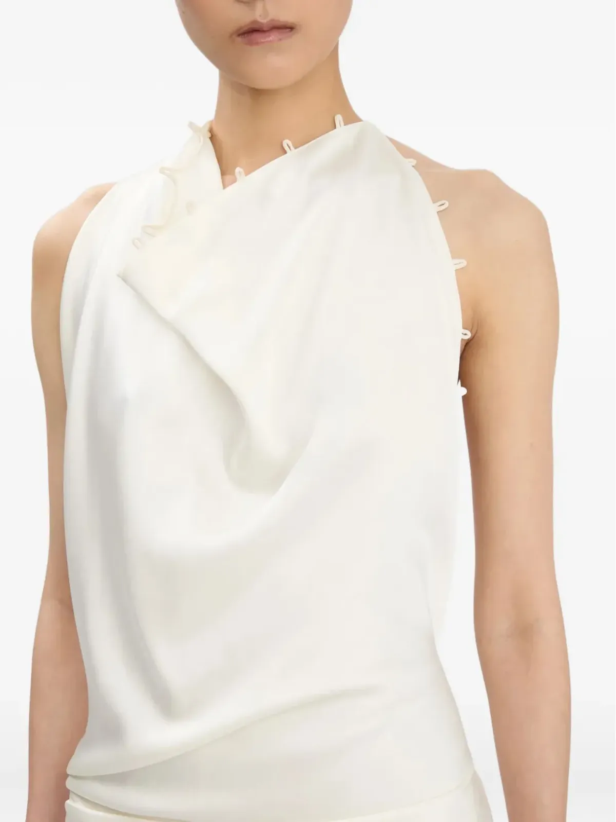 Victoria Beckham カウルネック マキシドレス - 画像4