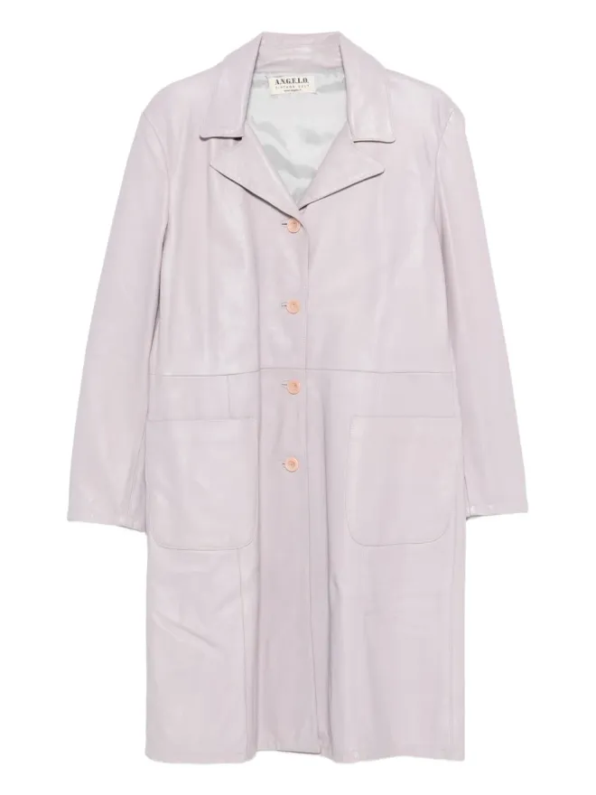 A.N.G.E.L.O. Vintage Cult A.N.G.E.L.O. Vintage Cult 1990年代 レザーコート - パープルの商品画像