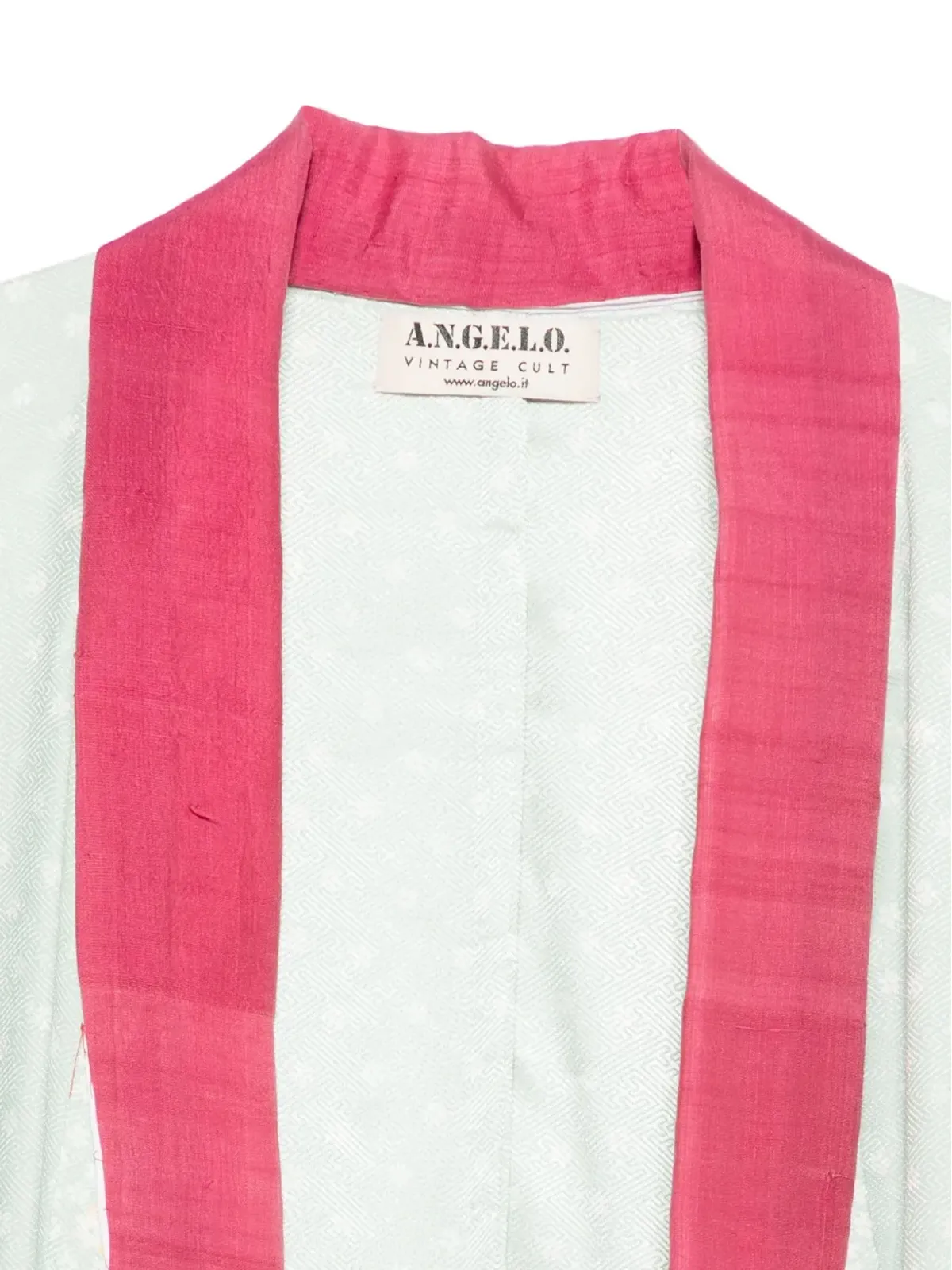 A.N.G.E.L.O. Vintage Cult 1970年代七分袖キモノ - グリーン - 画像3