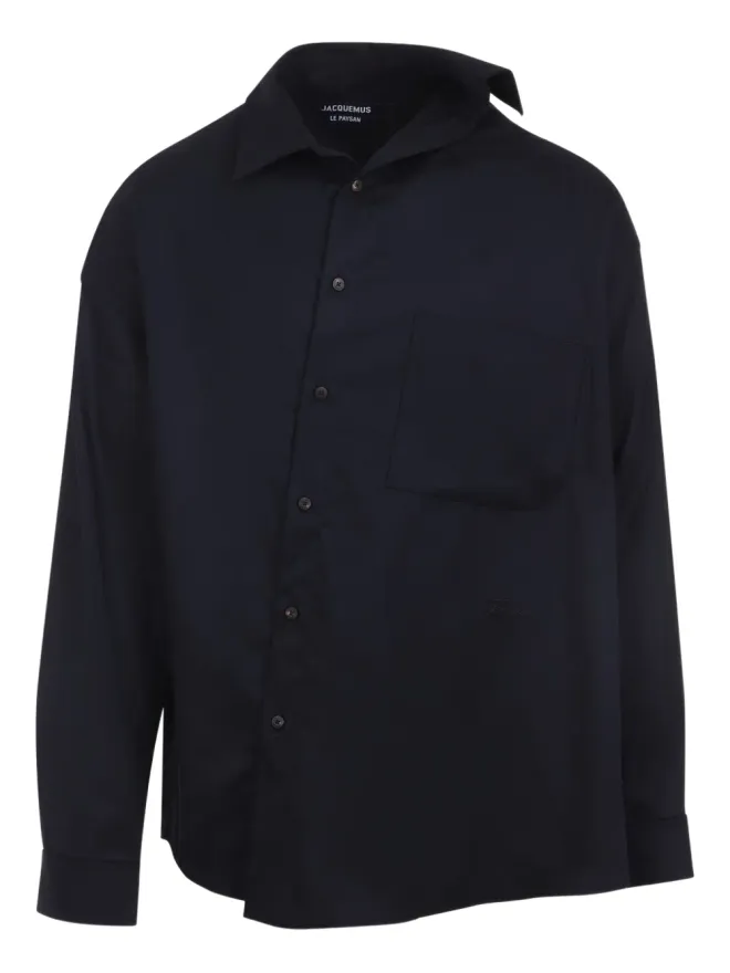 JACQUEMUS Jacquemus アシンメトリックシャツの商品画像