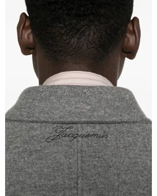 Jacquemus ウールボンバージャケット グレー - サムネイル5