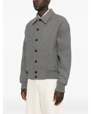Jacquemus ウールボンバージャケット グレー - サムネイル3