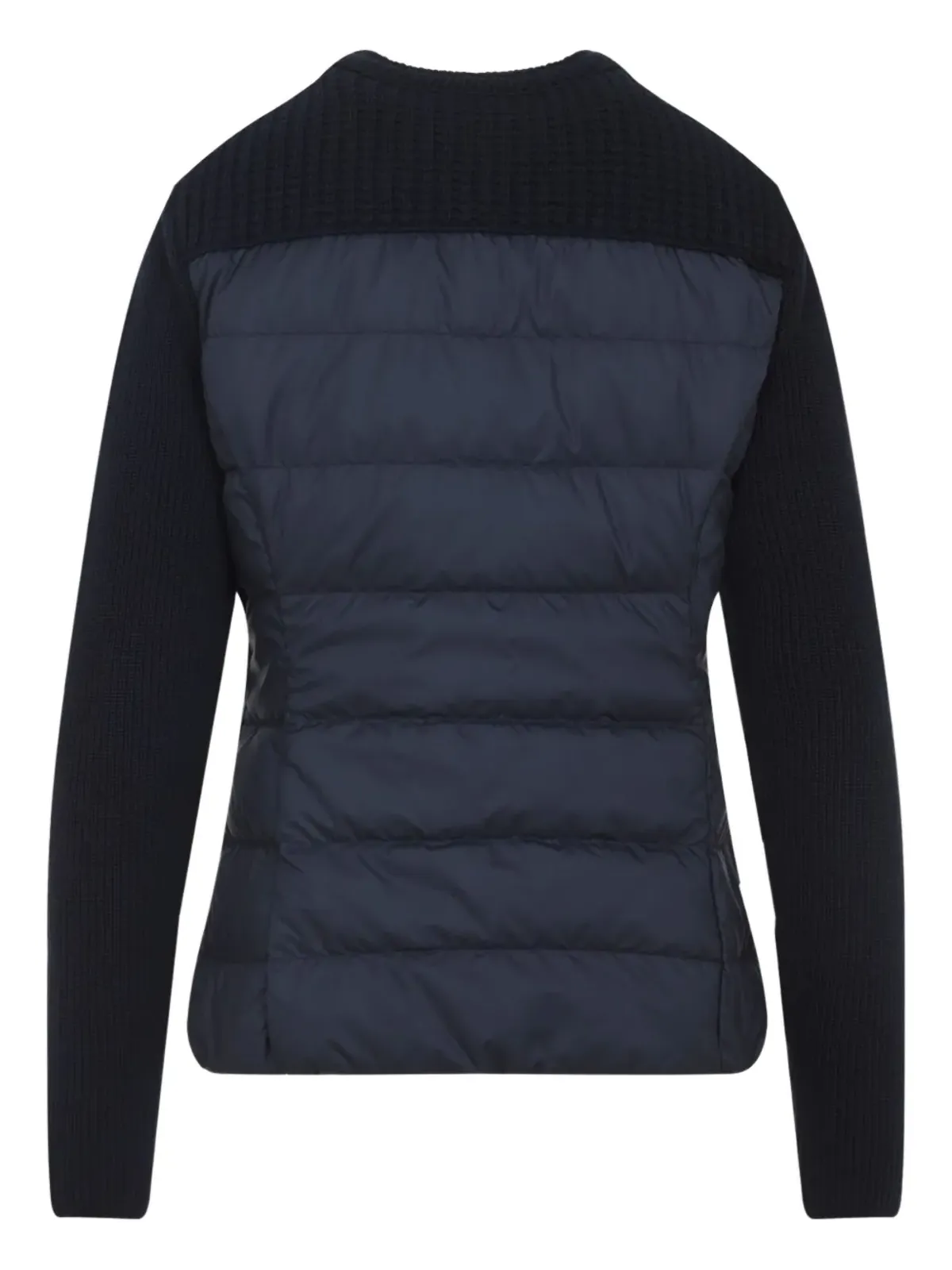 Moncler リブ編みジップフロントのフィットジャケット - 画像2