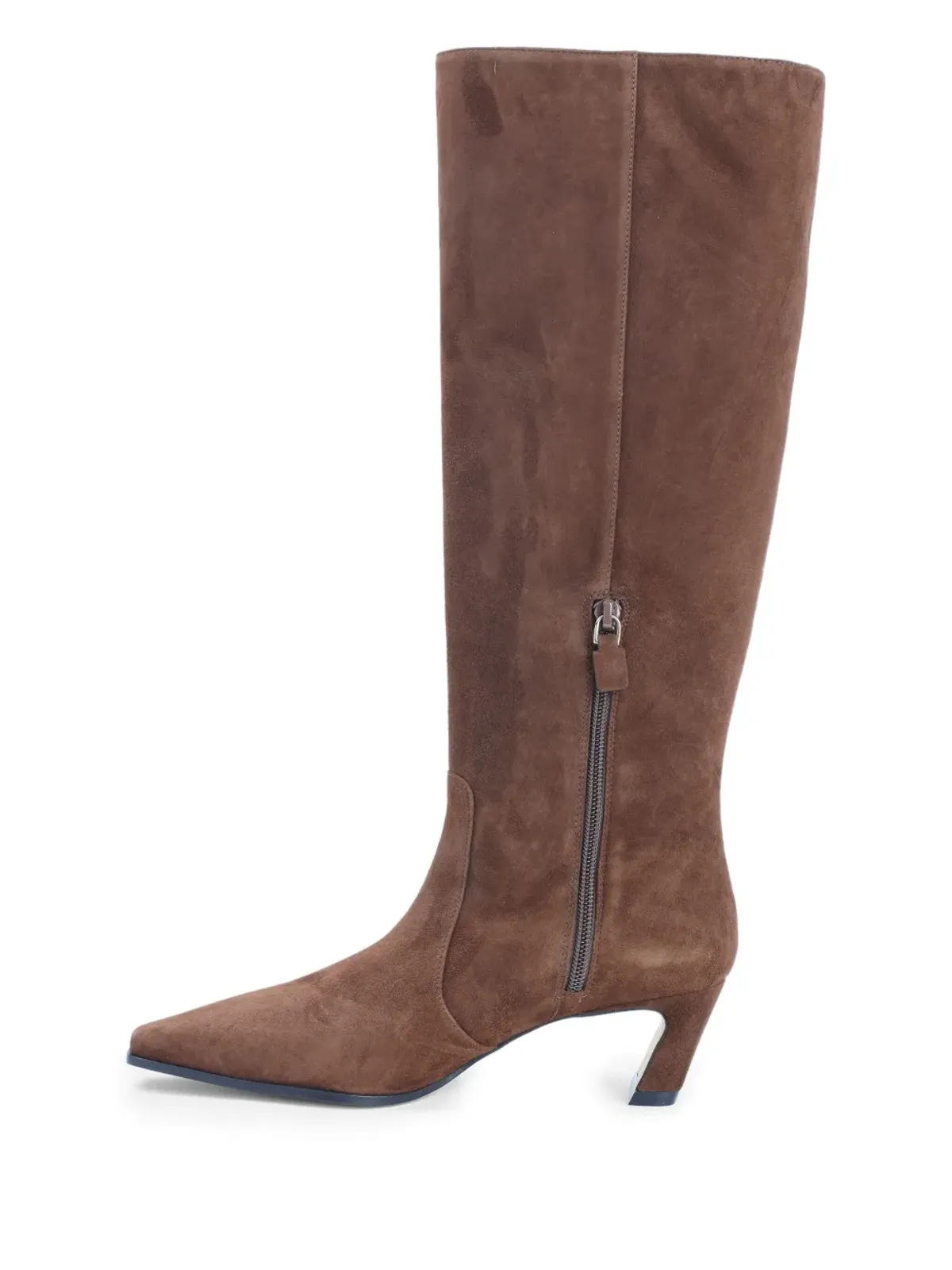 Stuart Weitzman スエード膝丈ブーツ - 画像3