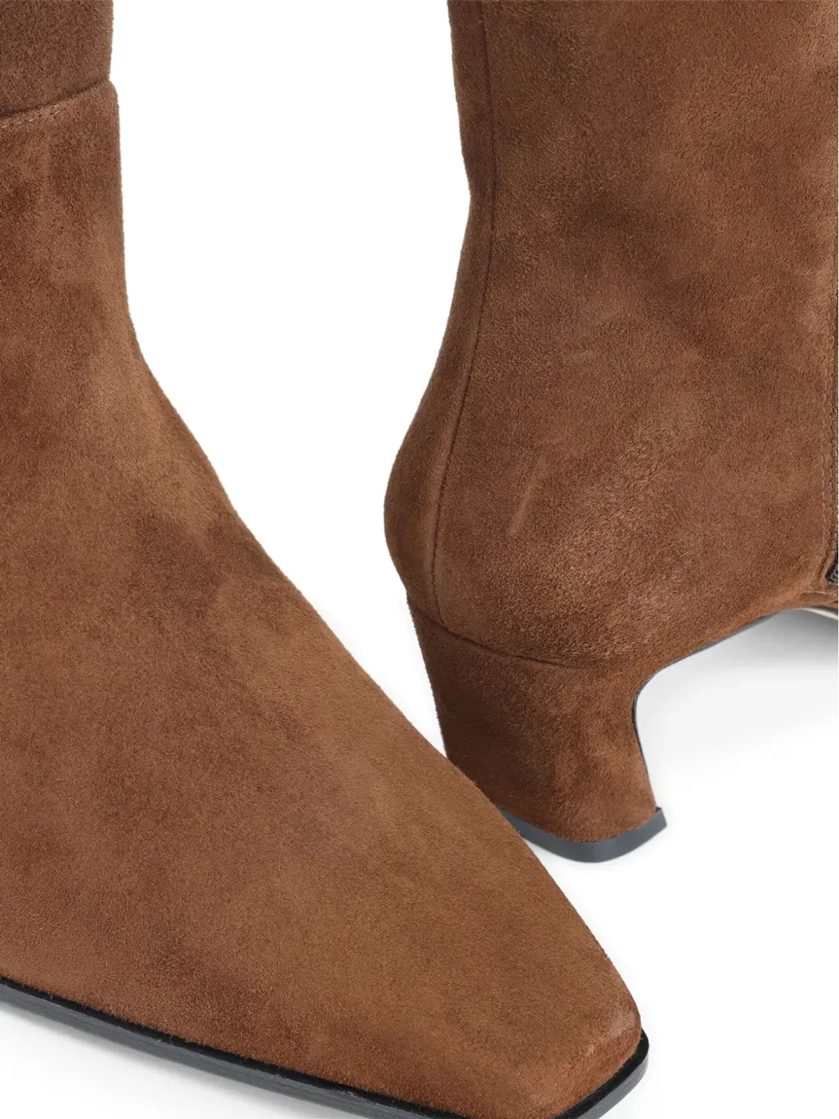 Stuart Weitzman スエード膝丈ブーツ - 画像4